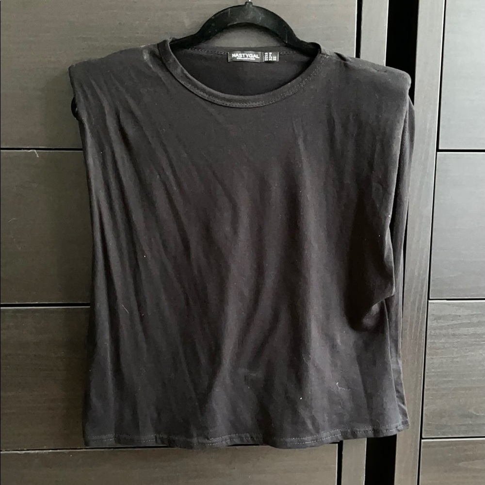 Nasty gal shoulder pad tank